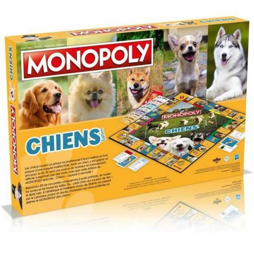 Juego de Mesa Winning Moves Monopoly Chiens [3]
