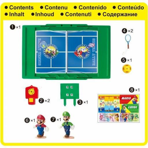 Juego de Mesa EPOCH D'ENFANCE Super Mario Rally Tennis (FR) Multicolor [1]