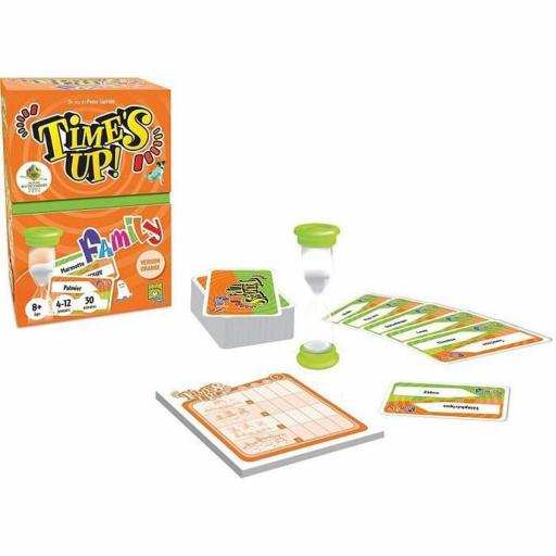 Juego de preguntas y respuestas Asmodee Time's Up Family - Orange Version (FR) [2]