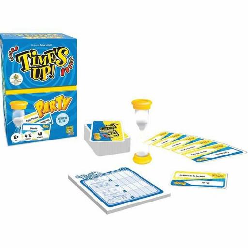 Juego de preguntas y respuestas Asmodee Time's Up Party - Blue Version (FR) [3]