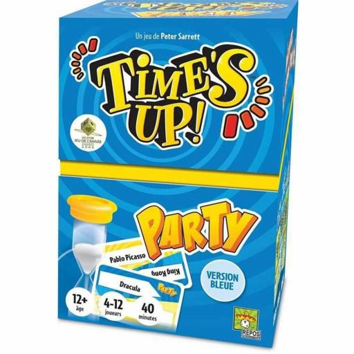 Juego de preguntas y respuestas Asmodee Time's Up Party - Blue Version (FR) [1]