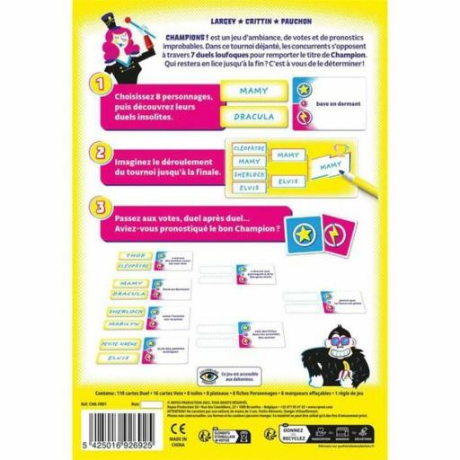 Juego de Mesa Asmodee Champions! (FR) [2]