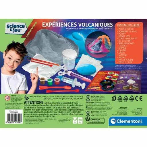 Juego de Ciencia Clementoni Volcanic Experiences [2]