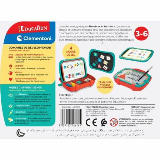 Juego Educación Infantil Clementoni Case Figures Shapes (FR) [1]
