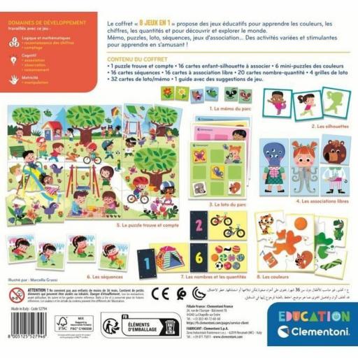 Juego Educativo Clementoni 8 jeux en 1 (FR) [3]
