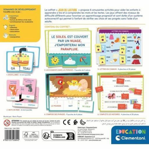 Juego Educativo Clementoni Jeux de lecture (FR) [1]