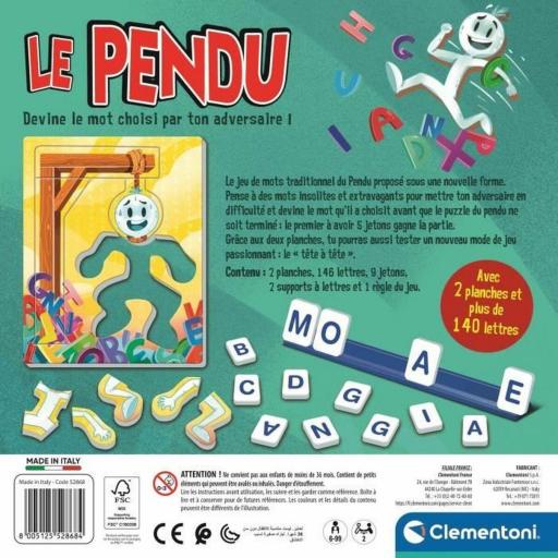 Juego de Mesa Clementoni Le pendu [1]