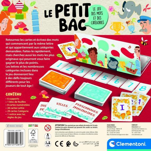 Juego de Mesa Clementoni El pequeño bac [3]