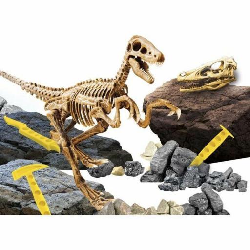 Juego Educativo Lisciani Giochi I'm GENIUS Super Kit Velociraptor Nuevo [3]