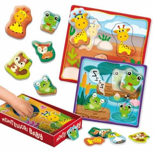 Juego Educativo Lisciani Giochi Play Family Multicolor (18 Piezas) [1]