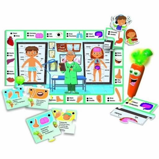 Juego Educativo Lisciani Giochi Carotina va chez le docteur [1]