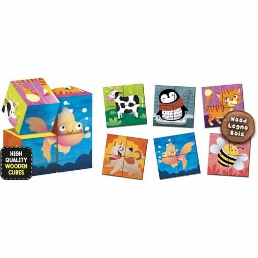Juego Educativo Lisciani Giochi Cubes & Logic 2 in1 (FR) [2]