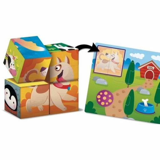 Juego Educativo Lisciani Giochi Cubes & Logic 2 in1 (FR) [1]