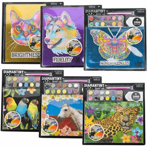Juego Educativo Crystal Art Diamantiny Surtido 3 32 x 32 x 2,4 cm [1]