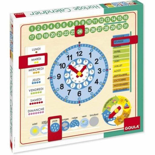 Juego Educativo Goula Calendar clock [1]