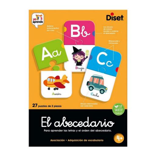 Juego Educativo Diset El Abecedario 54 Piezas [3]