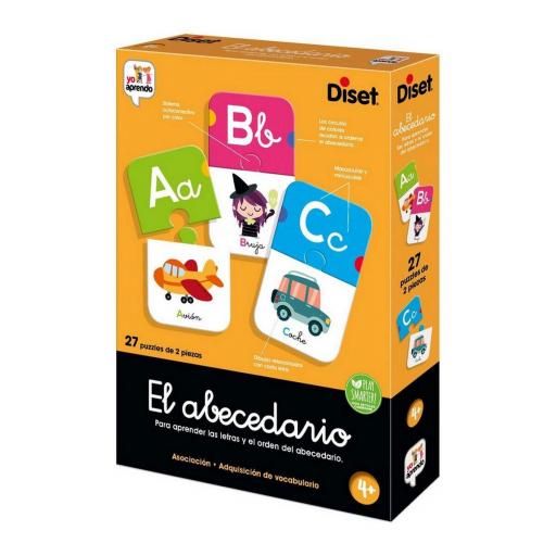 Juego Educativo Diset El Abecedario 54 Piezas [2]