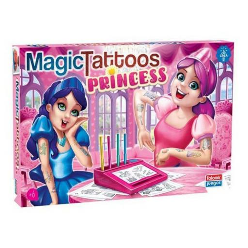 Juego Educativo Falomir 31054 Tatuajes Princesa (ES) [1]
