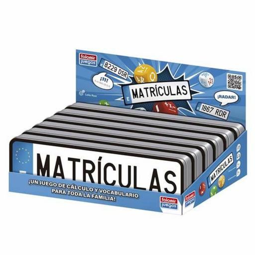 Juego Educativo Falomir Matriculas [3]