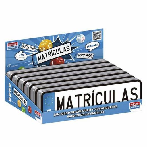 Juego Educativo Falomir Matriculas [2]