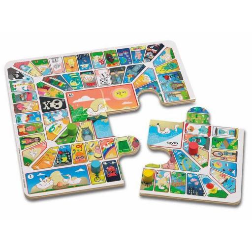 Tablero de Parchís y Oca Cayro 12 x 19,5 x 5 cm [1]