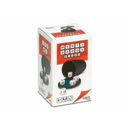 Cubilete con Dados de Póker Cayro