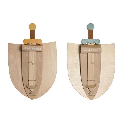 Espada de Juguete Home ESPRIT 28 x 0,5 x 33,5 cm (2 Unidades) [2]