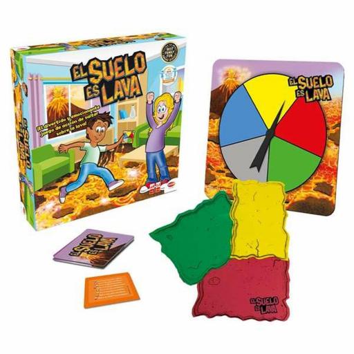 Juego de Mesa Bizak El Suelo Es Lava [1]