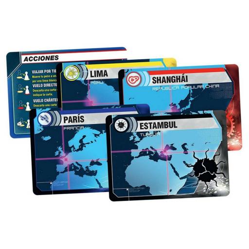 Juego de Mesa Pandemic Asmodee ZM7101ES (ES) [1]