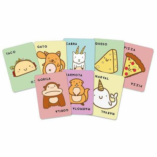 Juego Educativo Lúdilo Taco, Gato, Cabra, Queso, Pizza [2]