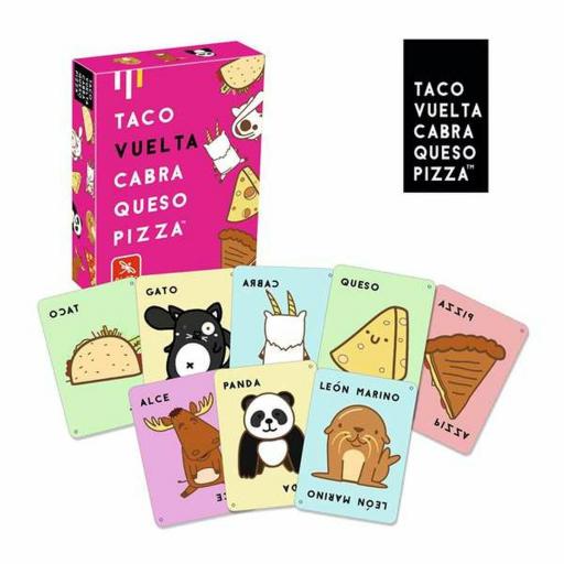 Juego Educativo Lúdilo Taco, Vuelta, Cabra, Queso, Pizza [1]