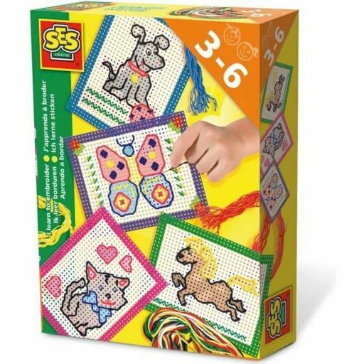 Juego Educativo SES Creative I'm learning to embroider (FR)