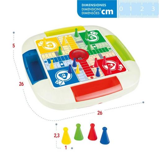 Tablero de Parchís y Oca CB Games 26 x 5 x 26 cm (6 Unidades) [2]