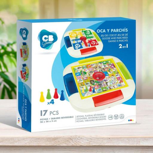Tablero de Parchís y Oca CB Games 26 x 5 x 26 cm (6 Unidades) [1]