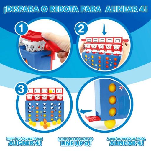 4 en Raya Colorbaby 36,5 x 29 x 7 cm (6 Unidades) [3]