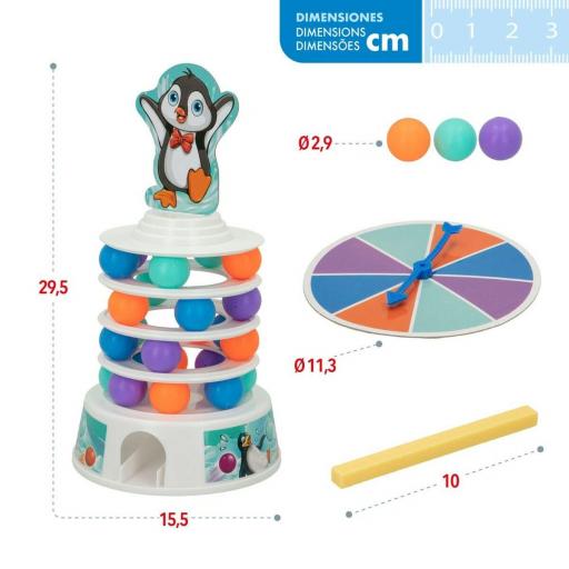 Juego de Mesa Colorbaby Pingüino (6 Unidades) [2]