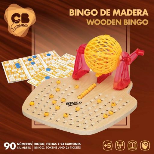 Bingo CB Games Madera Plástico (2 Unidades) [1]