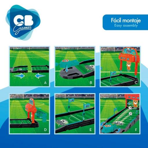 Juego de habilidad Colorbaby Football 6 Unidades [2]