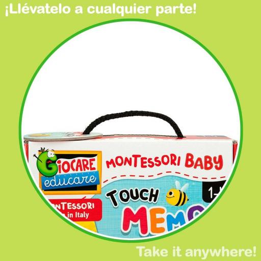Juego de Memoria Lisciani Giochi Puzzle Infantil Táctil 24 Piezas [3]