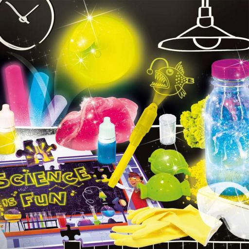 Juego de Ciencia Lisciani Giochi Laboratorio de la oscuridad ES (6 Unidades) [3]