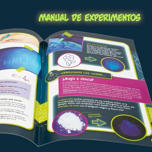 Juego de Ciencia Lisciani Giochi Laboratorio de la oscuridad ES (6 Unidades) [2]