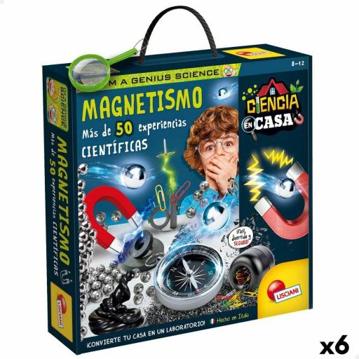 Juego de Ciencia Lisciani Giochi Magnetismo ES (6 Unidades)