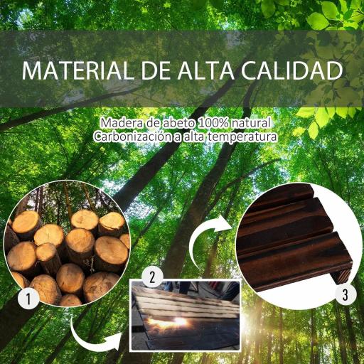 Soporte para Plantas de 4 Niveles con Ruedas Soporte para Macetas para Interiores y Exteriores 123,5x33x80 cm Marrón [5]