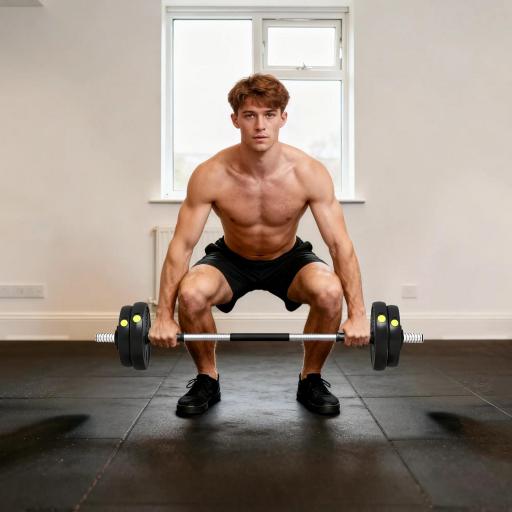 Juego de Mancuernas Ajustables 15 kg 2 en 1 con Barras Conexión y Mangos Antideslizantes para Gimnasio en Casa Negro [6]