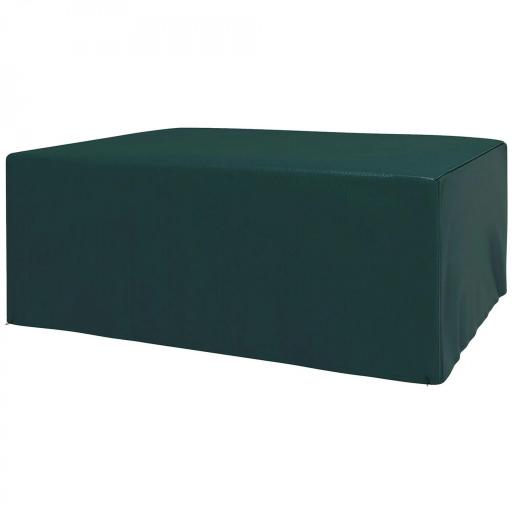 Funda Protectora para Muebles Rectangular Funda de Muebles para Jardín Impermeable Anti-UV Antipolvo 235x190x90 cm Verde [6]