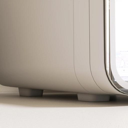 Nevera Cosméticos 10L Extrasilenciosa 12V/240V para Enfriar y Calentar Frigorífico Pequeño para Dormitorio Maquillaje [7]