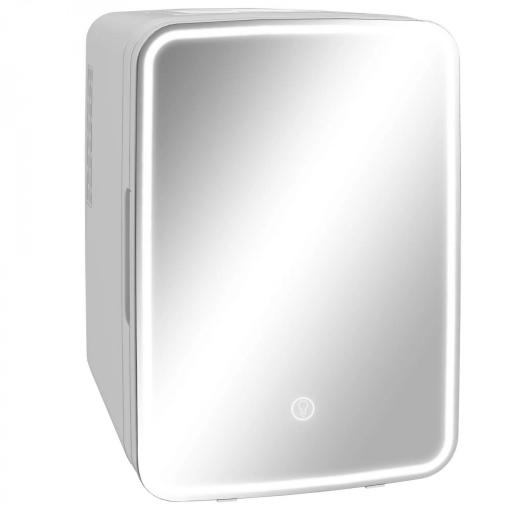 Nevera Cosméticos 10L Extrasilenciosa 12V/240V para Enfriar y Calentar Frigorífico Pequeño para Dormitorio Maquillaje [8]