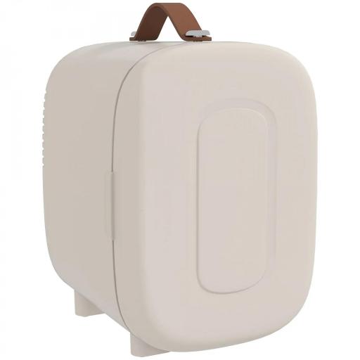 Nevera para Maquillaje 4L Nevera Cosméticos 9V/240V para Enfriar y Calentar Mini Frigorífico 20,3x26,3x28 cm Crema [9]