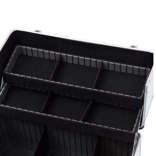 Maletín Maquillaje 36'5x24x29cm 3 Niveles Maleta Neceser Cosmetica Profesional [3]