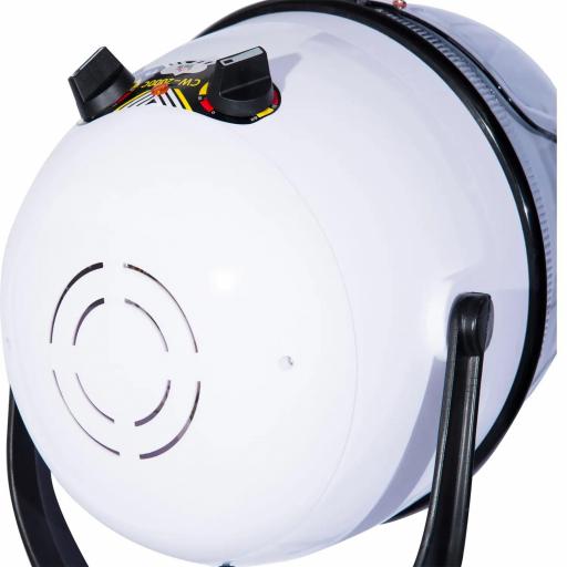 Secador de Pelo Profesional 1180W Secador de Casco con Altura Ajustable Temperatura Regulable Temporizador Capucha y Ruedas Climazon Peluquería para Cuidado del Cabello Blanco [6]